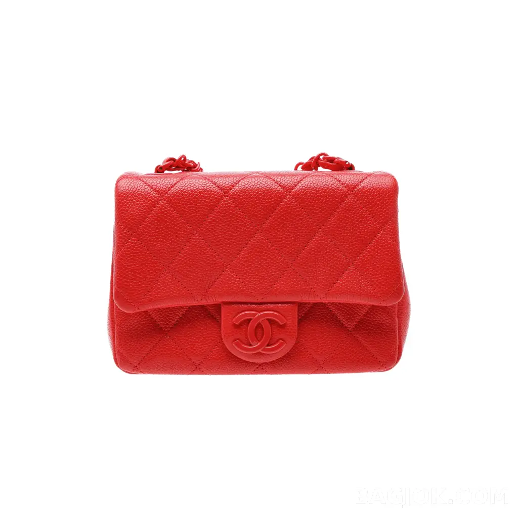 샤넬 Chanel 쁘띠삭 클래식 플랩백 캐비어 상세 이미지