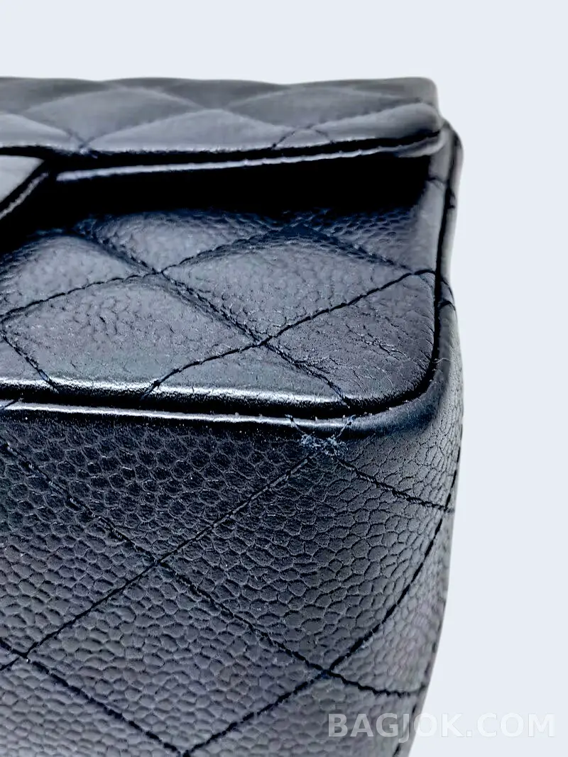 샤넬 Chanel 쁘띠삭 클래식 플랩백 캐비어 상세 이미지