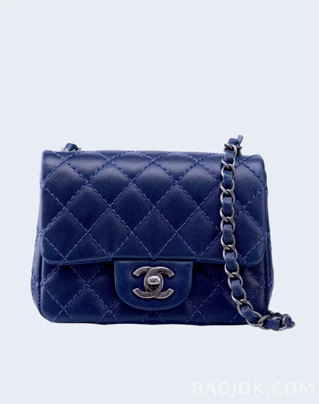 샤넬 Chanel 쁘띠삭 클래식 플랩백 캐비어 상세 이미지