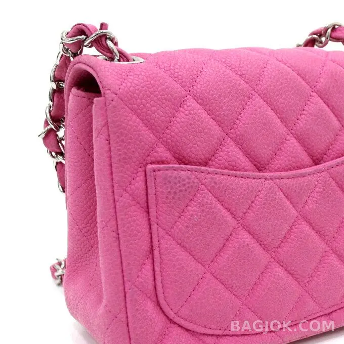 샤넬 Chanel 쁘띠삭 클래식 플랩백 캐비어 상세 이미지