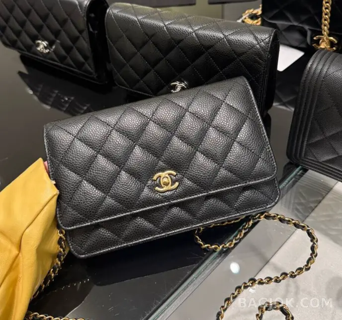 샤넬 Chanel 클래식 턴락 WOC 캐비어 상세 이미지