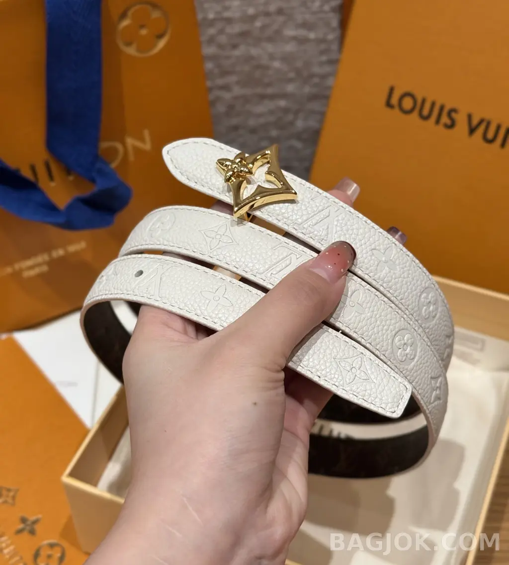 루이비통 루이비통 플라워그램 20mm 리버서블 벨트 상세 이미지