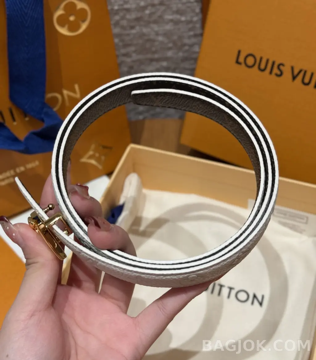 루이비통 루이비통 플라워그램 20mm 리버서블 벨트 상세 이미지