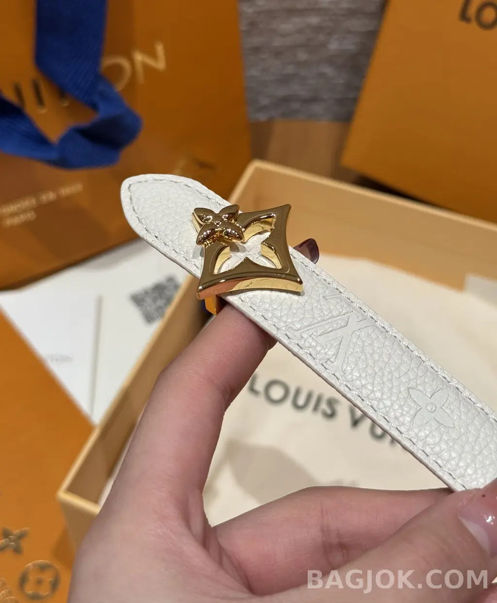 루이비통 루이비통 플라워그램 20mm 리버서블 벨트 상세 이미지