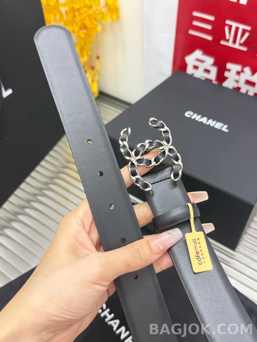 샤넬 샤넬 CC로고 체인 벨트 3cm 상세 이미지