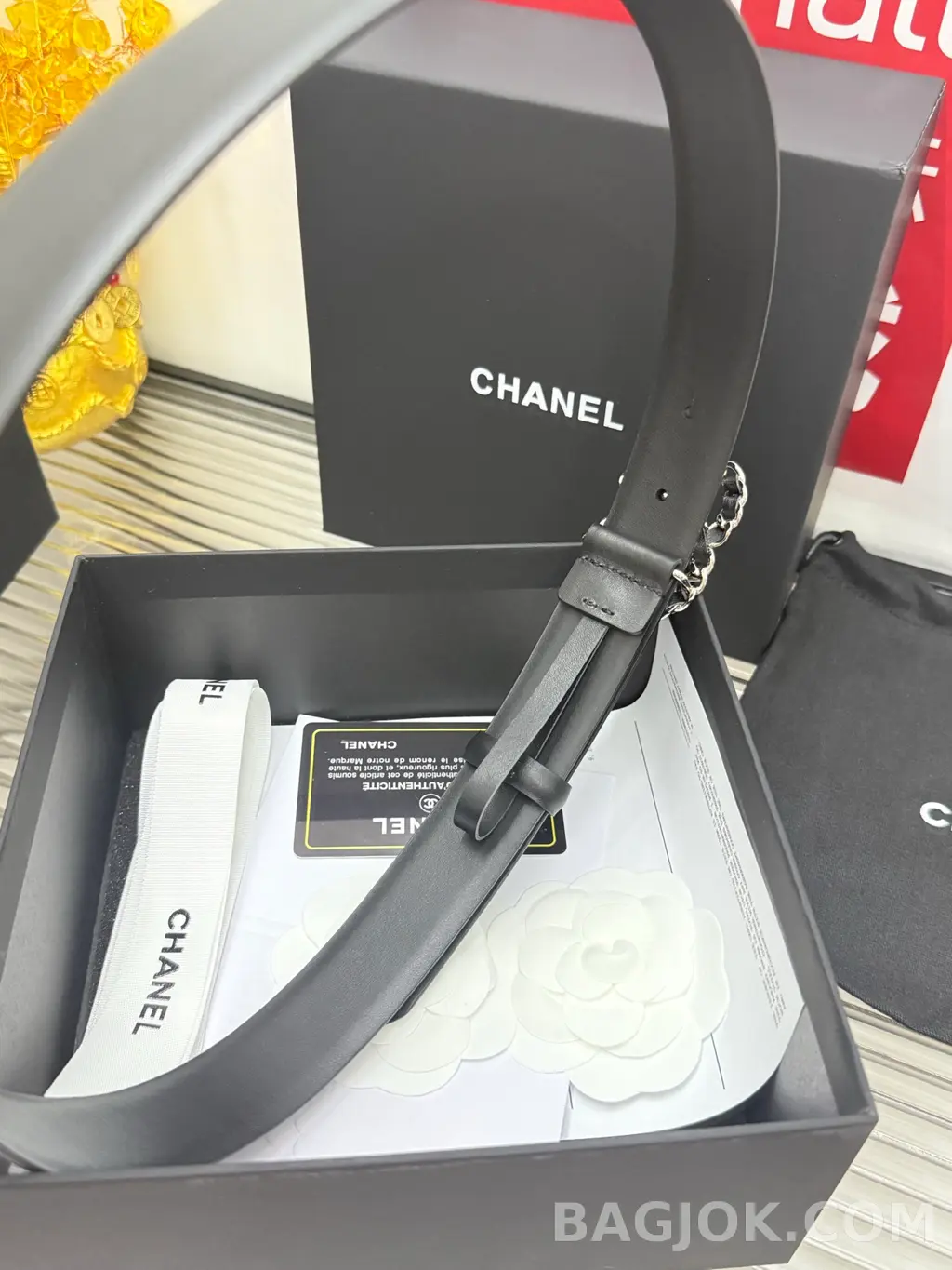 샤넬 샤넬 CC로고 체인 벨트 3cm 상세 이미지