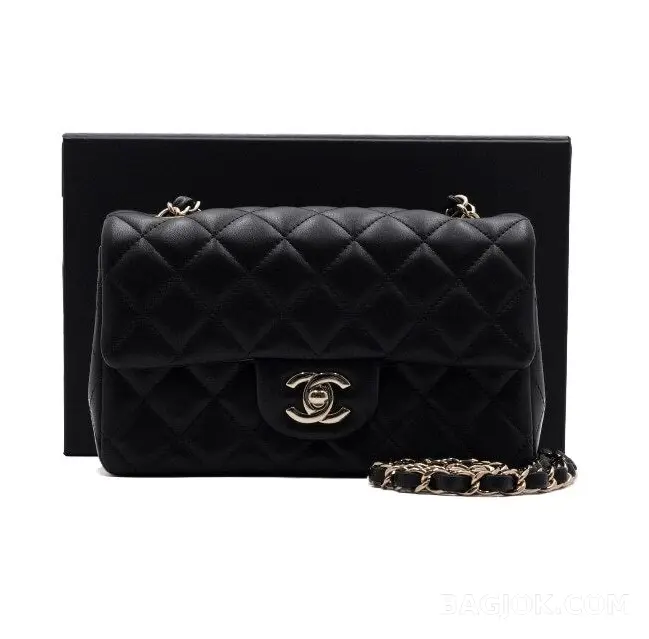 샤넬 Chanel 클래식 플랩백 뉴미니 램스킨 ver.1 상세 이미지