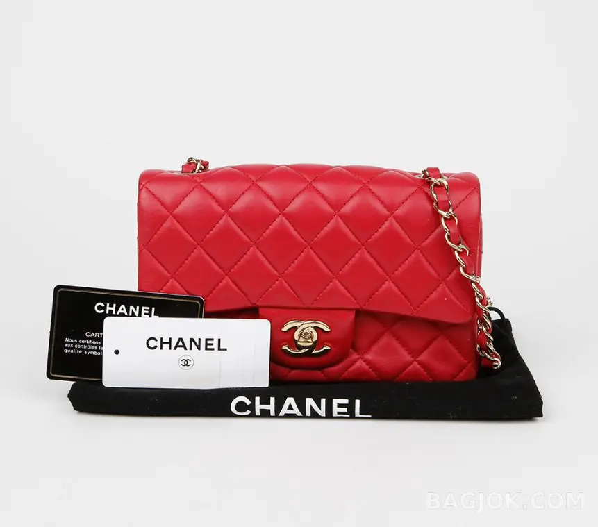 샤넬 Chanel 클래식 플랩백 뉴미니 램스킨 ver.1 상세 이미지