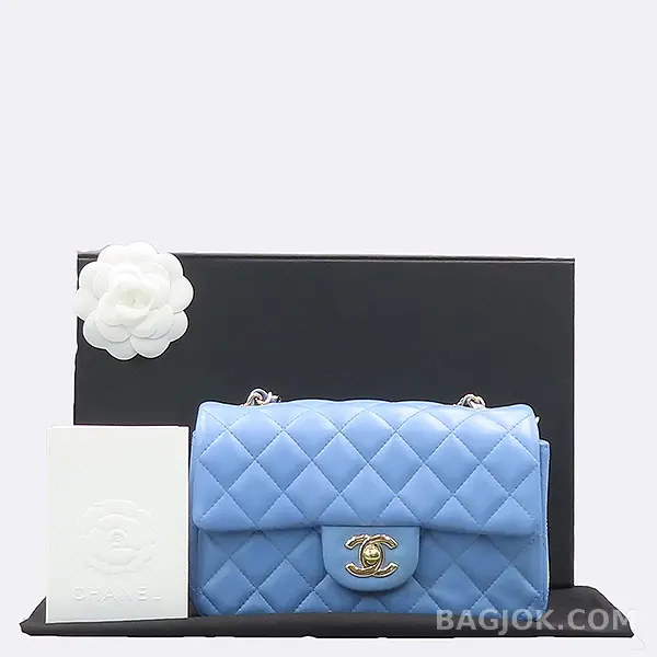 샤넬 Chanel 클래식 플랩백 뉴미니 램스킨 ver.2 상세 이미지