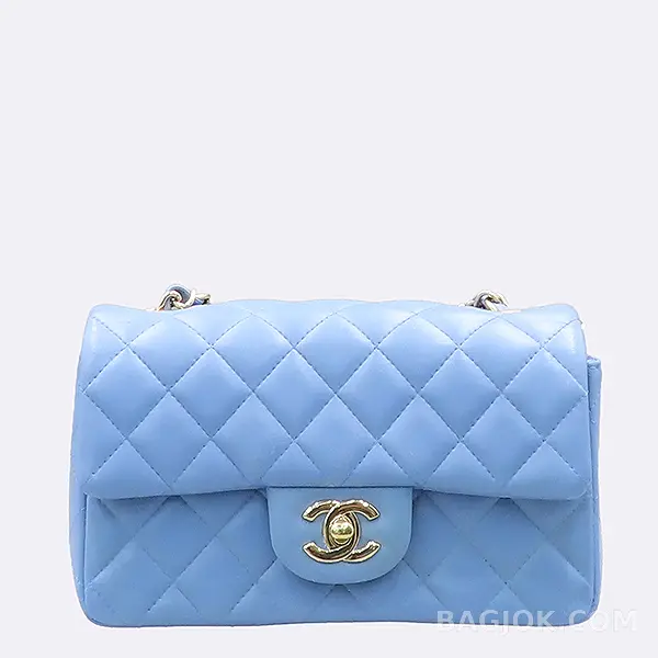 샤넬 Chanel 클래식 플랩백 뉴미니 램스킨 ver.2 상세 이미지