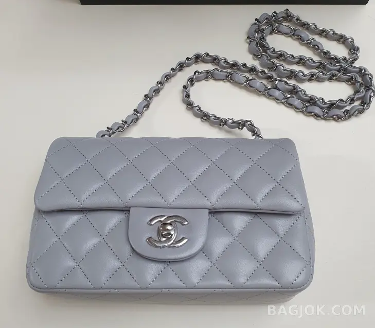 샤넬 Chanel 클래식 플랩백 뉴미니 램스킨 ver.3 상세 이미지