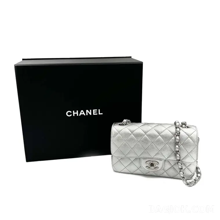 샤넬 Chanel 클래식 플랩백 뉴미니 램스킨 ver.3 상세 이미지