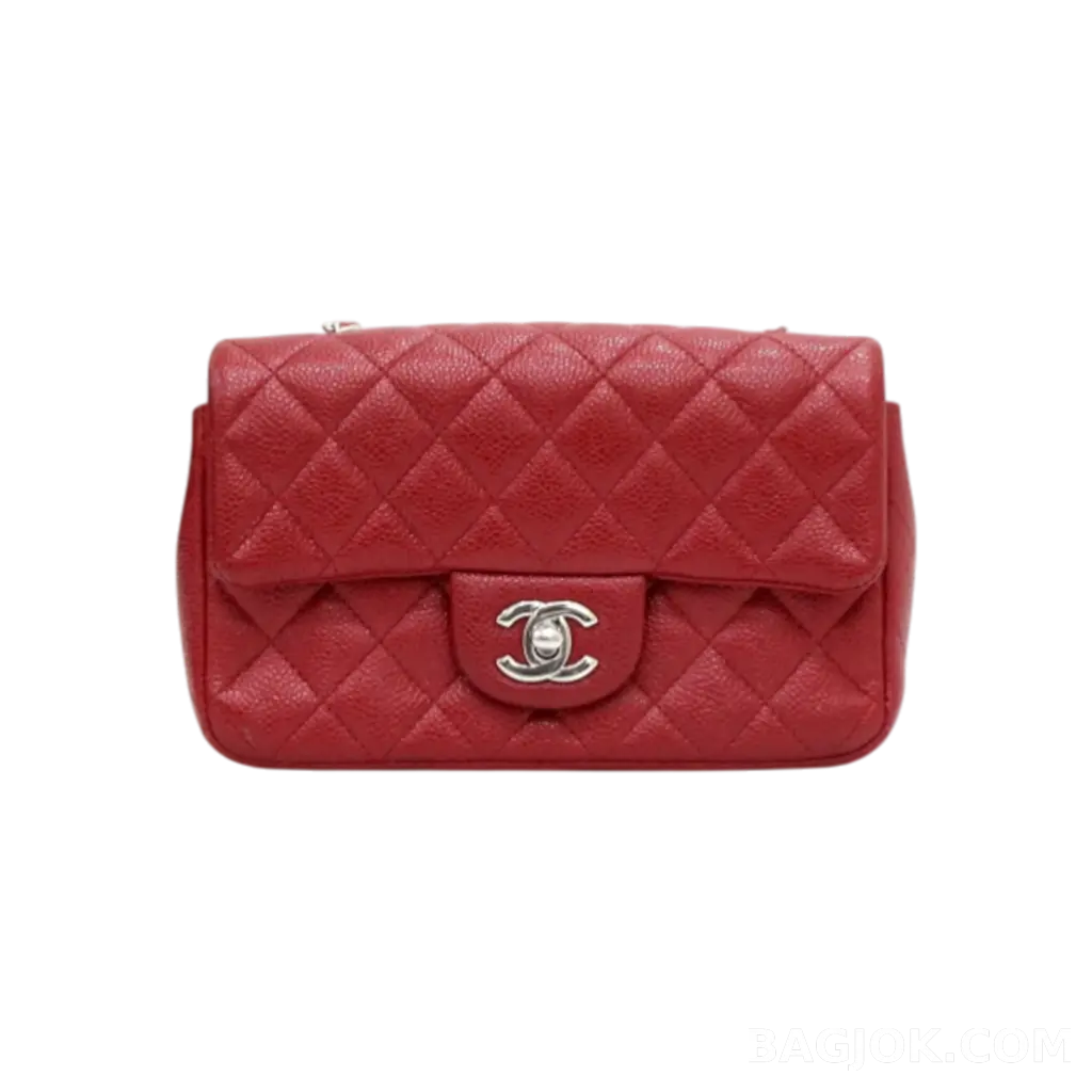 샤넬 Chanel 클래식 플랩백 뉴미니 캐비어 상세 이미지