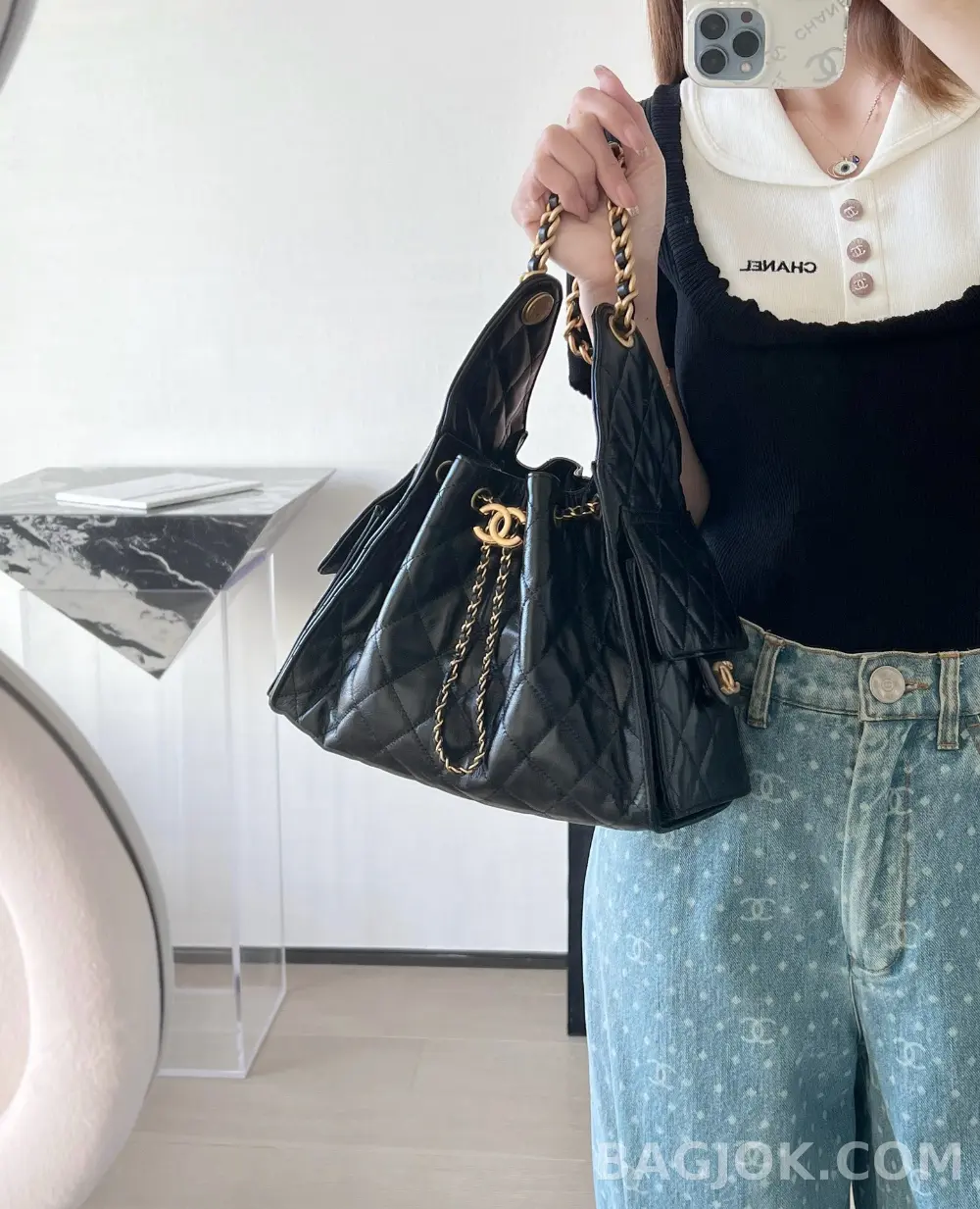 샤넬 Chanel 25백 스몰 (카프스킨) 상세 이미지