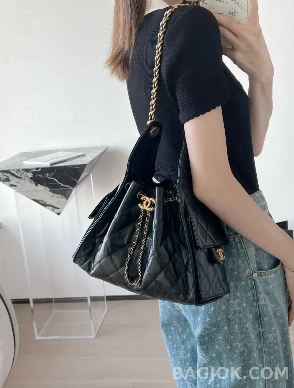 샤넬 Chanel 25백 스몰 (카프스킨) 상세 이미지