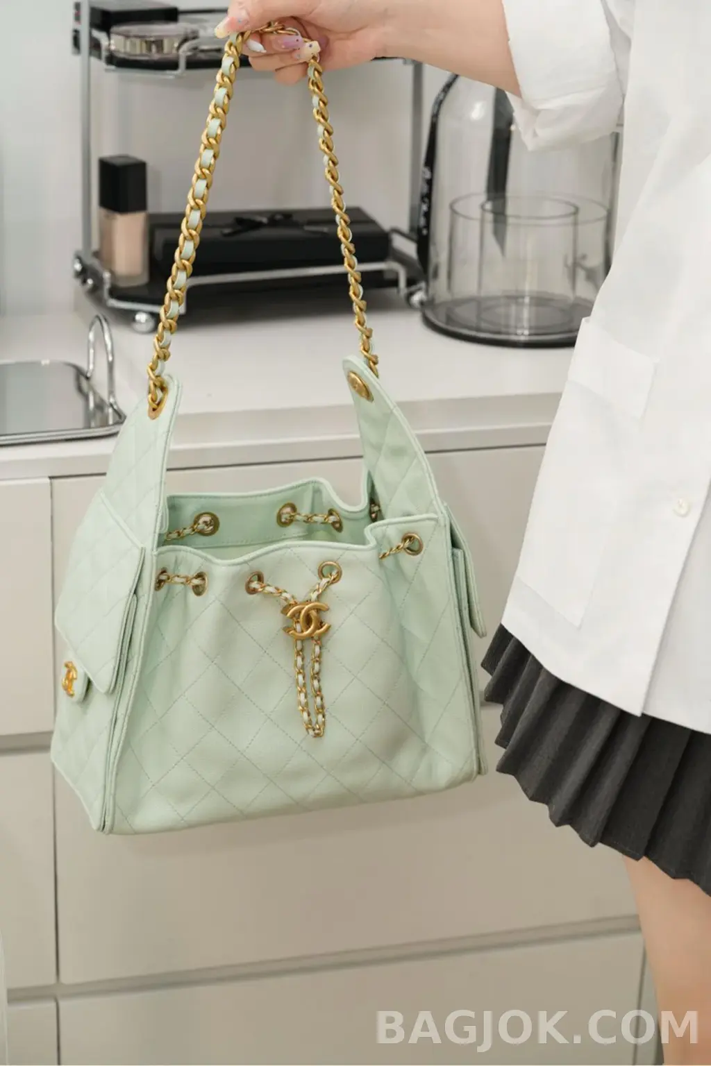 샤넬 Chanel 25백 스몰 캐비어 ver.1 상세 이미지