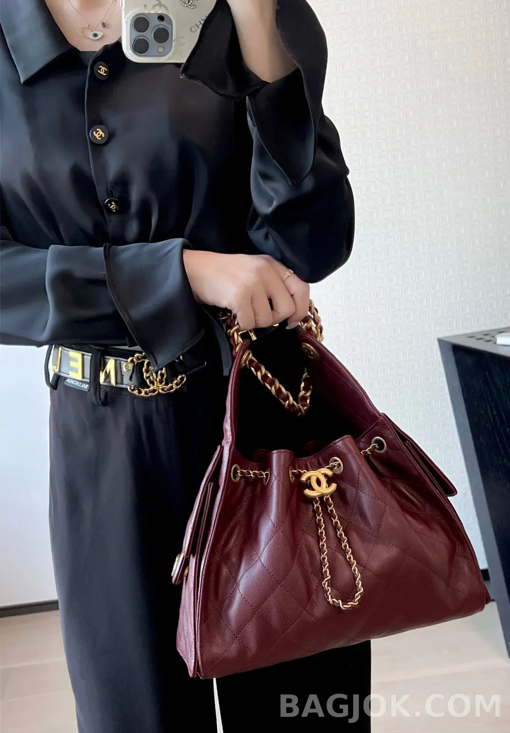 샤넬 Chanel 25백 스몰 캐비어 ver.1 상세 이미지
