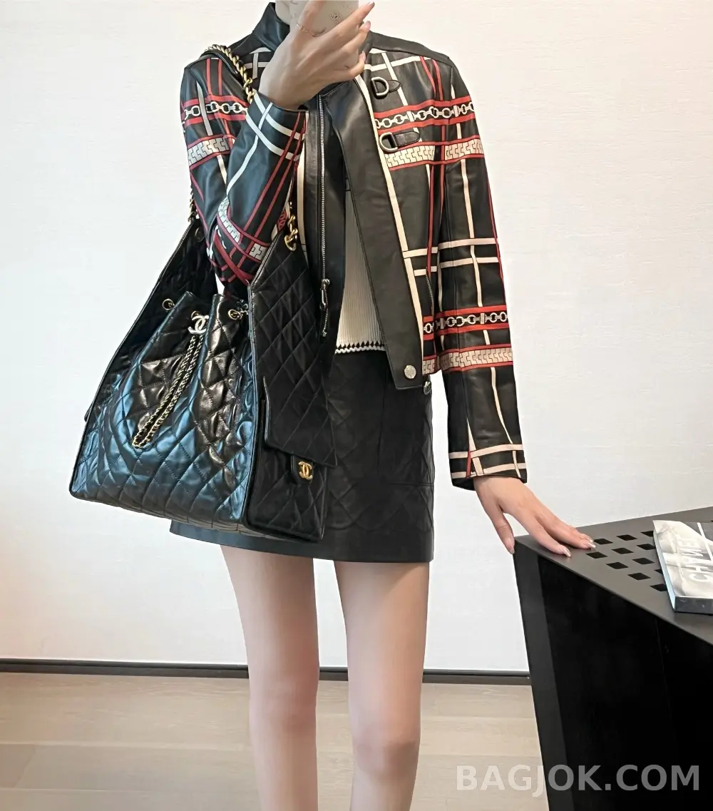 톰브라운 Chanel 25백 미디움 카프스킨 상세 이미지