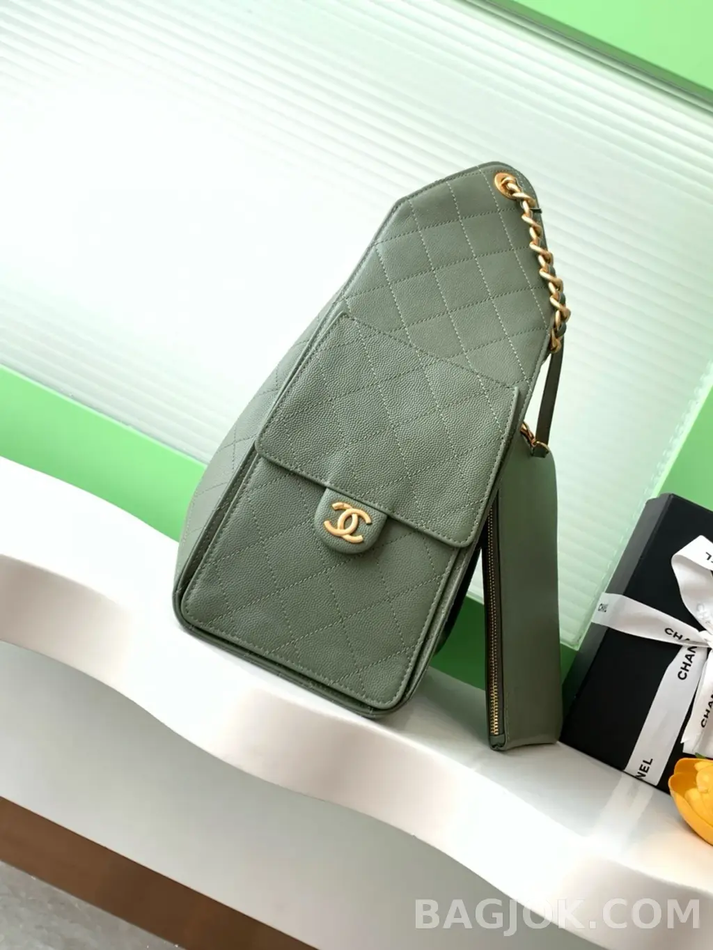 샤넬 Chanel 25백 미디움 캐비어 ver.1 상세 이미지