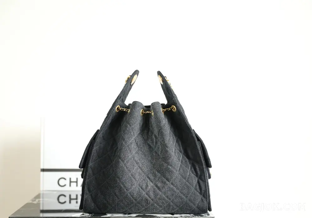 샤넬 Chanel 25백 미디움 워시드데님 상세 이미지