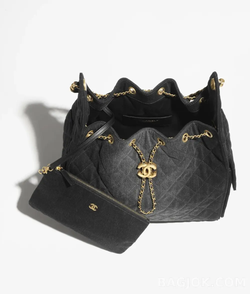 샤넬 Chanel 25백 미디움 워시드데님 상세 이미지