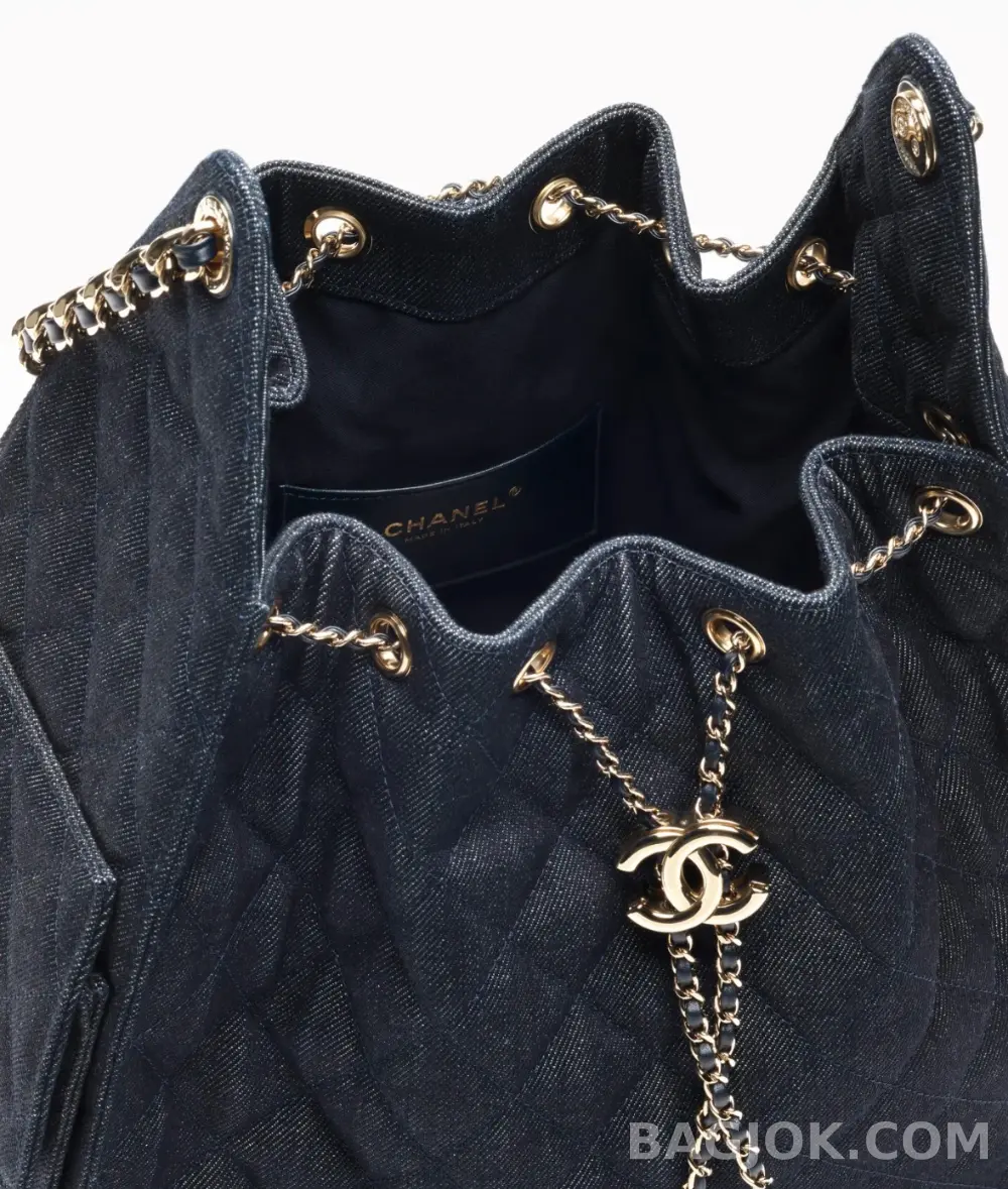 샤넬 Chanel 25백 미디움 워시드데님 상세 이미지