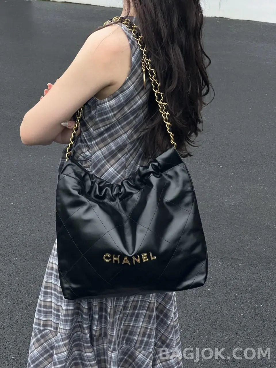 샤넬 Chanel 22백 스몰 카프스킨 상세 이미지