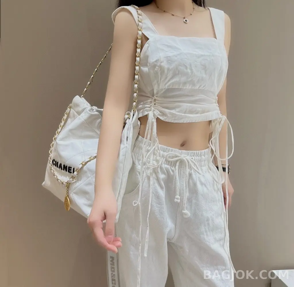 샤넬 Chanel 22백 스몰 카프스킨 상세 이미지