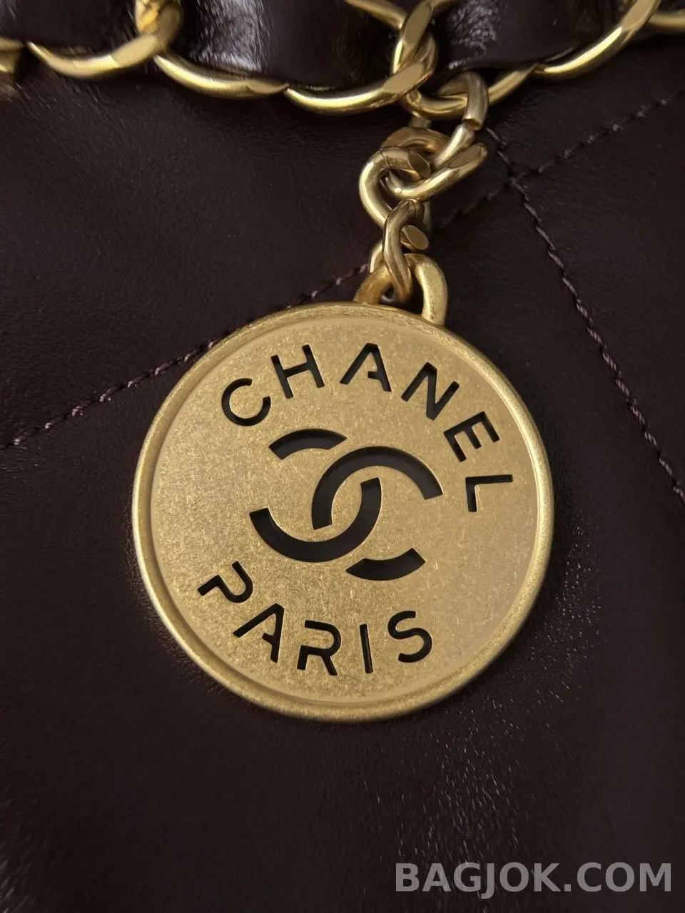 샤넬 Chanel 22백 스몰 카프스킨 상세 이미지