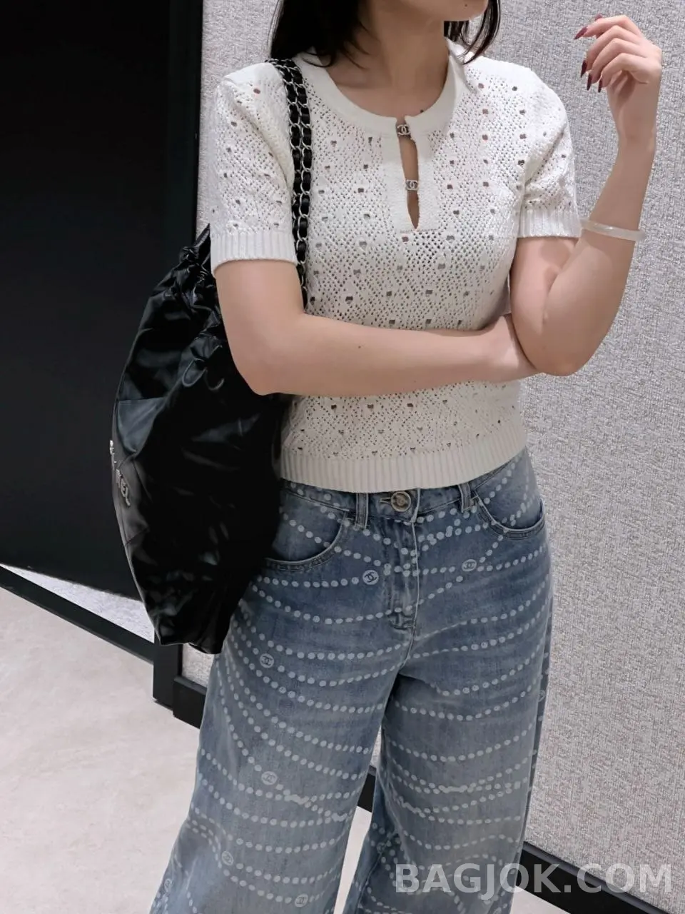 샤넬 Chanel 22백 미디움 카프스킨 상세 이미지