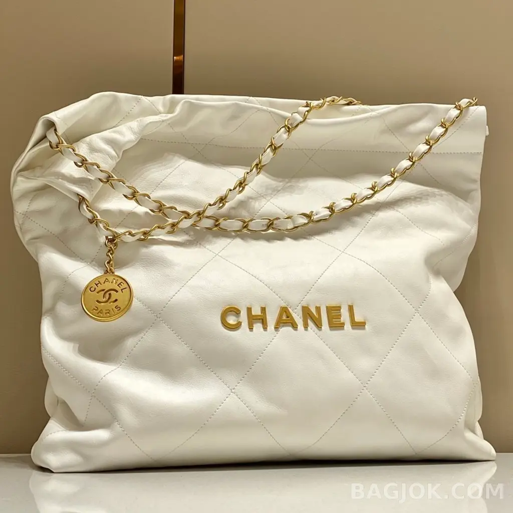 샤넬 Chanel 22백 미디움 카프스킨 상세 이미지