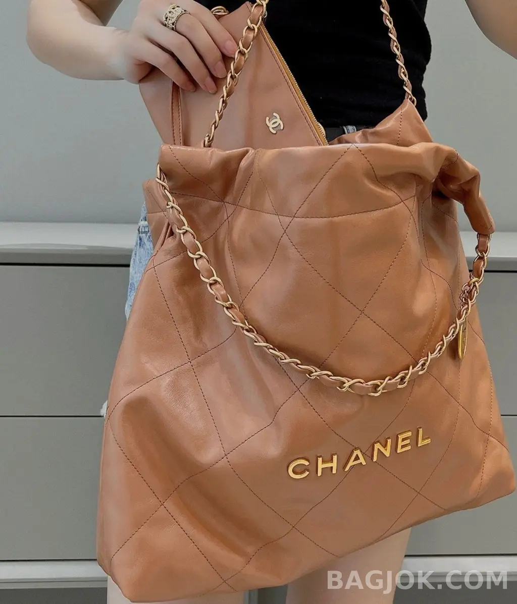 샤넬 Chanel 22백 미디움 카프스킨 상세 이미지