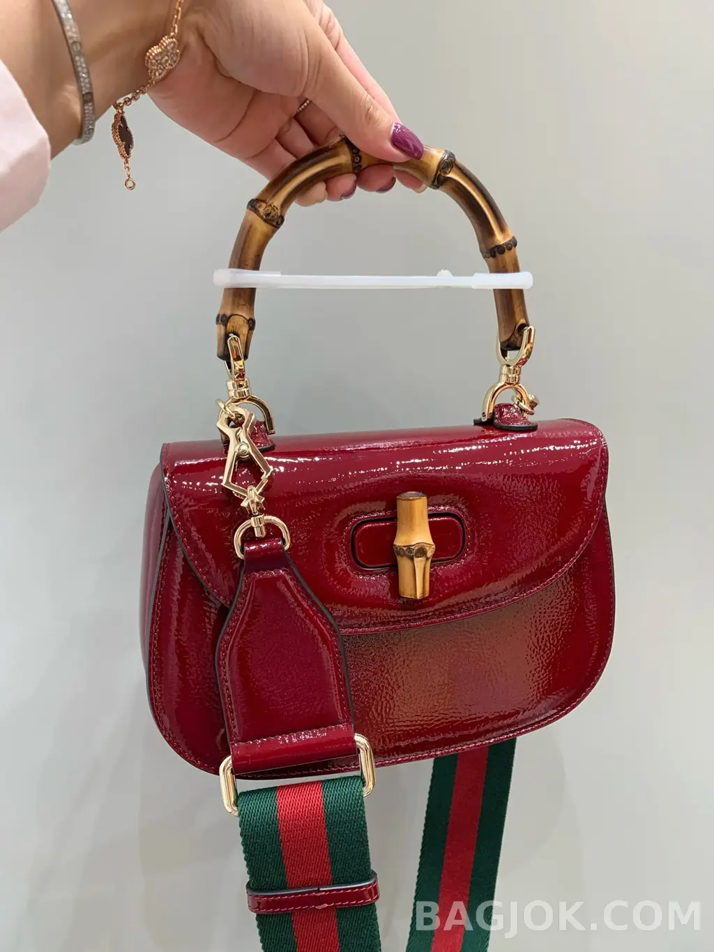 구찌 Gucci 뱀부백 스몰 상세 이미지