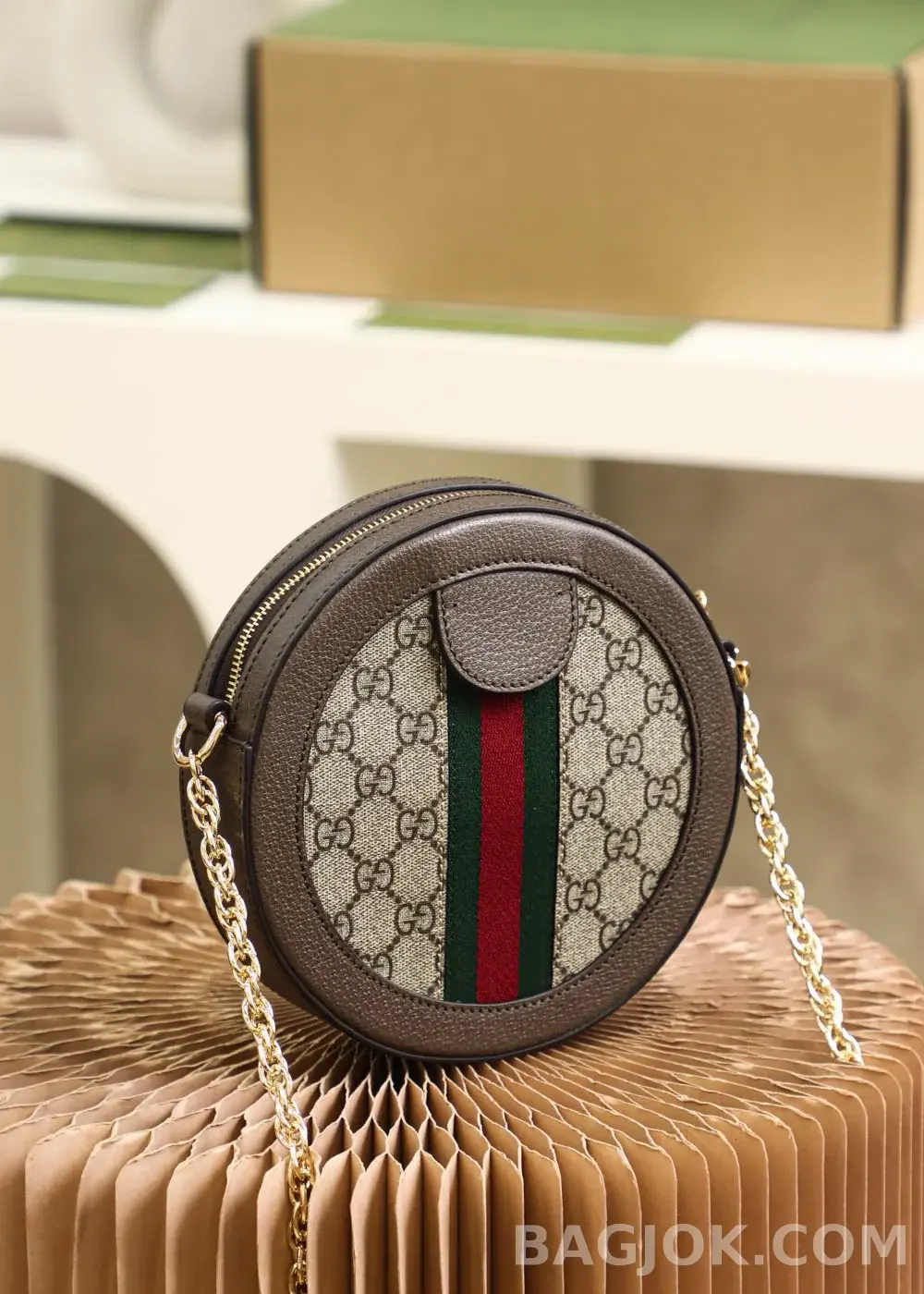 구찌 Gucci 미니 라운드 숄더백 상세 이미지