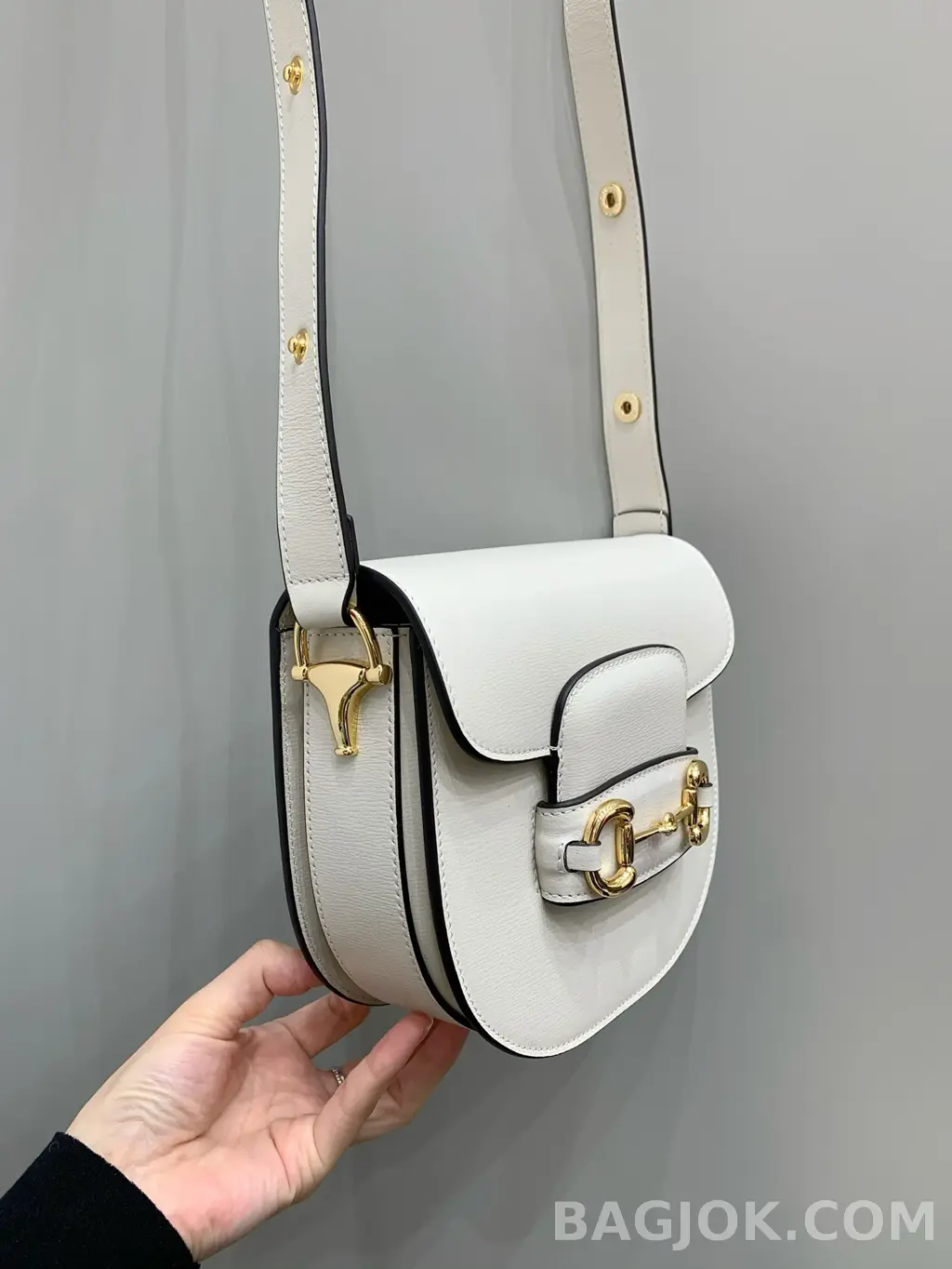 구찌 Gucci 홀스빗 1955 올레더 라운드 미니백 상세 이미지