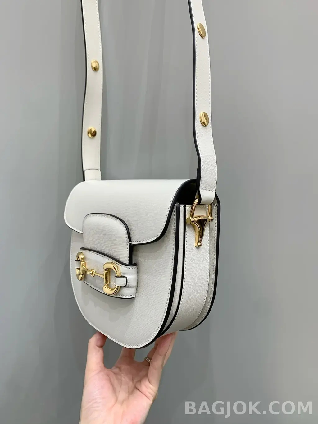 구찌 Gucci 홀스빗 1955 올레더 라운드 미니백 상세 이미지