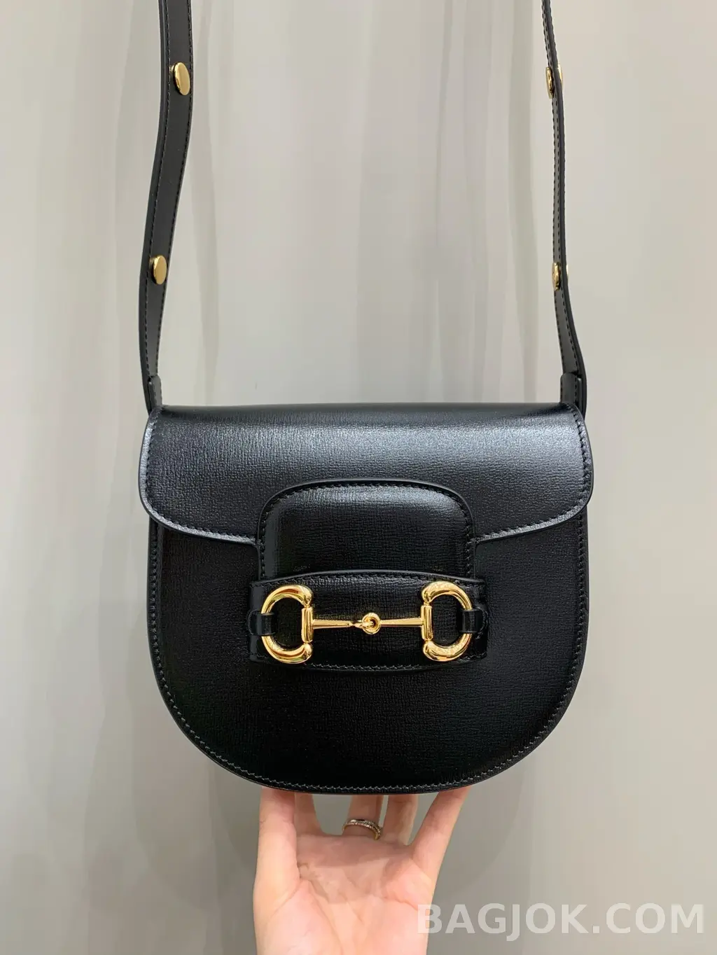 구찌 Gucci 홀스빗 1955 올레더 라운드 미니백 상세 이미지