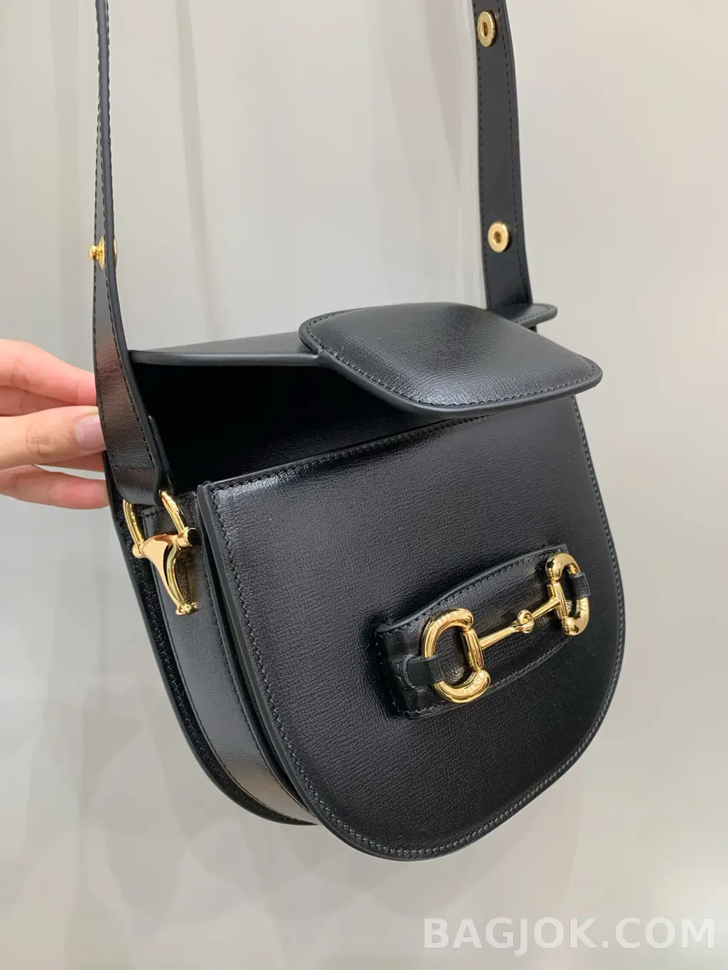 구찌 Gucci 홀스빗 1955 올레더 라운드 미니백 상세 이미지