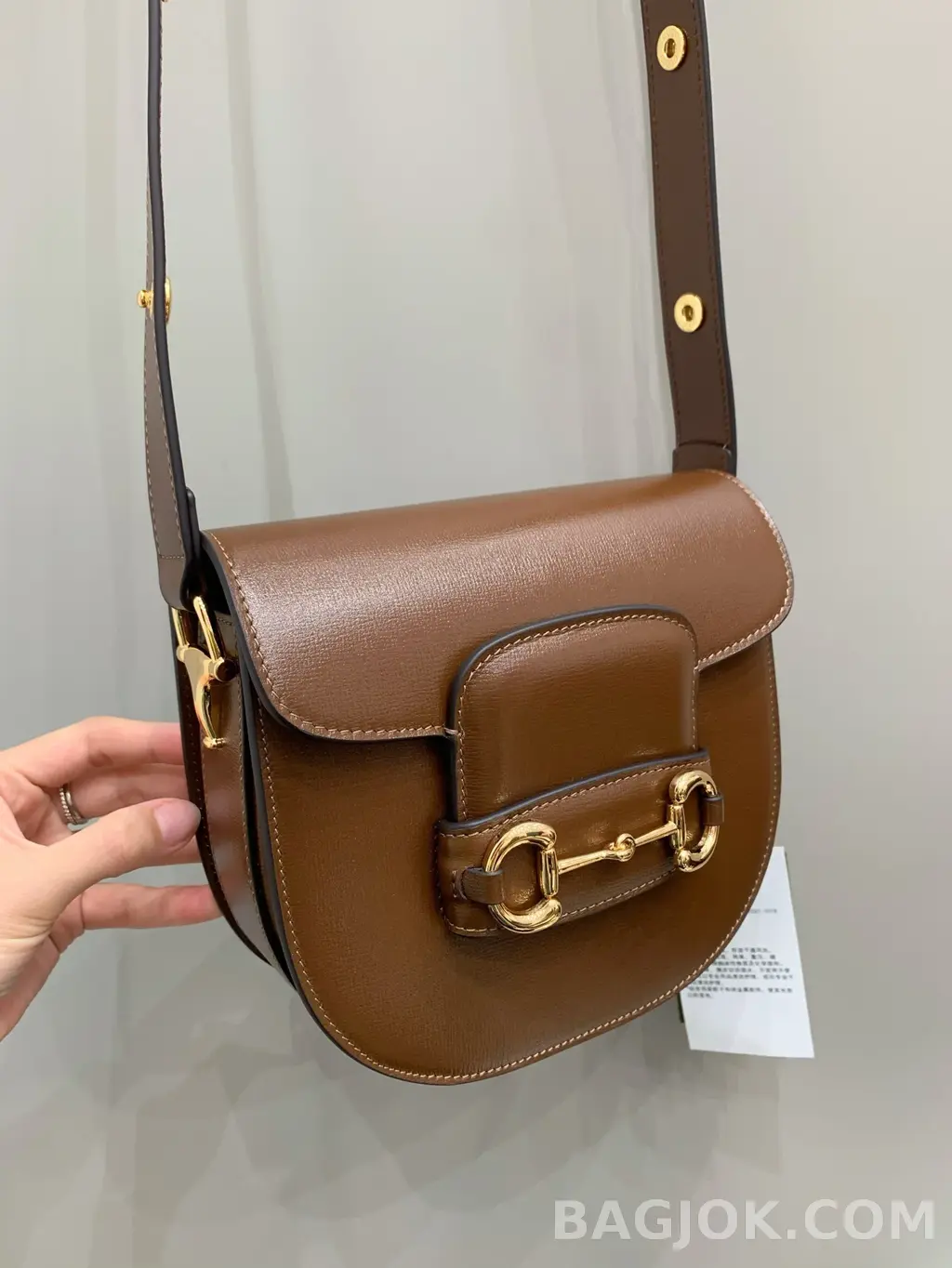 구찌 Gucci 홀스빗 1955 올레더 라운드 미니백 상세 이미지