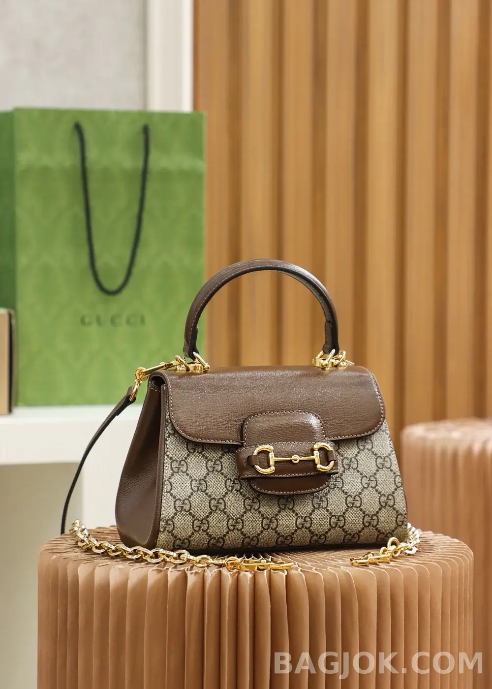 구찌 Gucci 홀스빗 1955 토트백 미니 상세 이미지