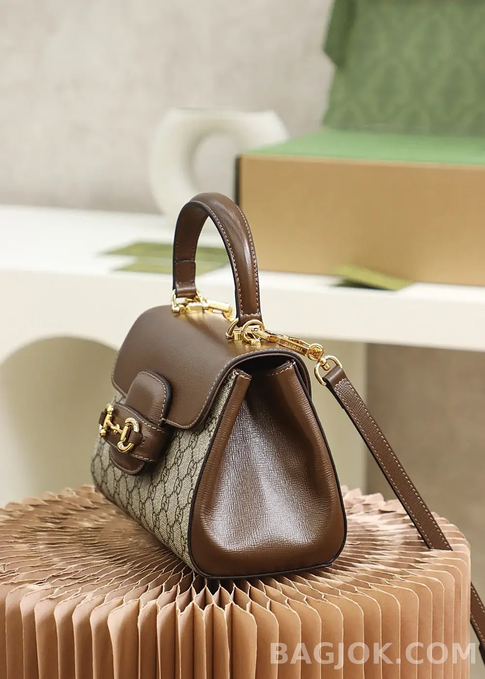 구찌 Gucci 홀스빗 1955 토트백 미니 상세 이미지