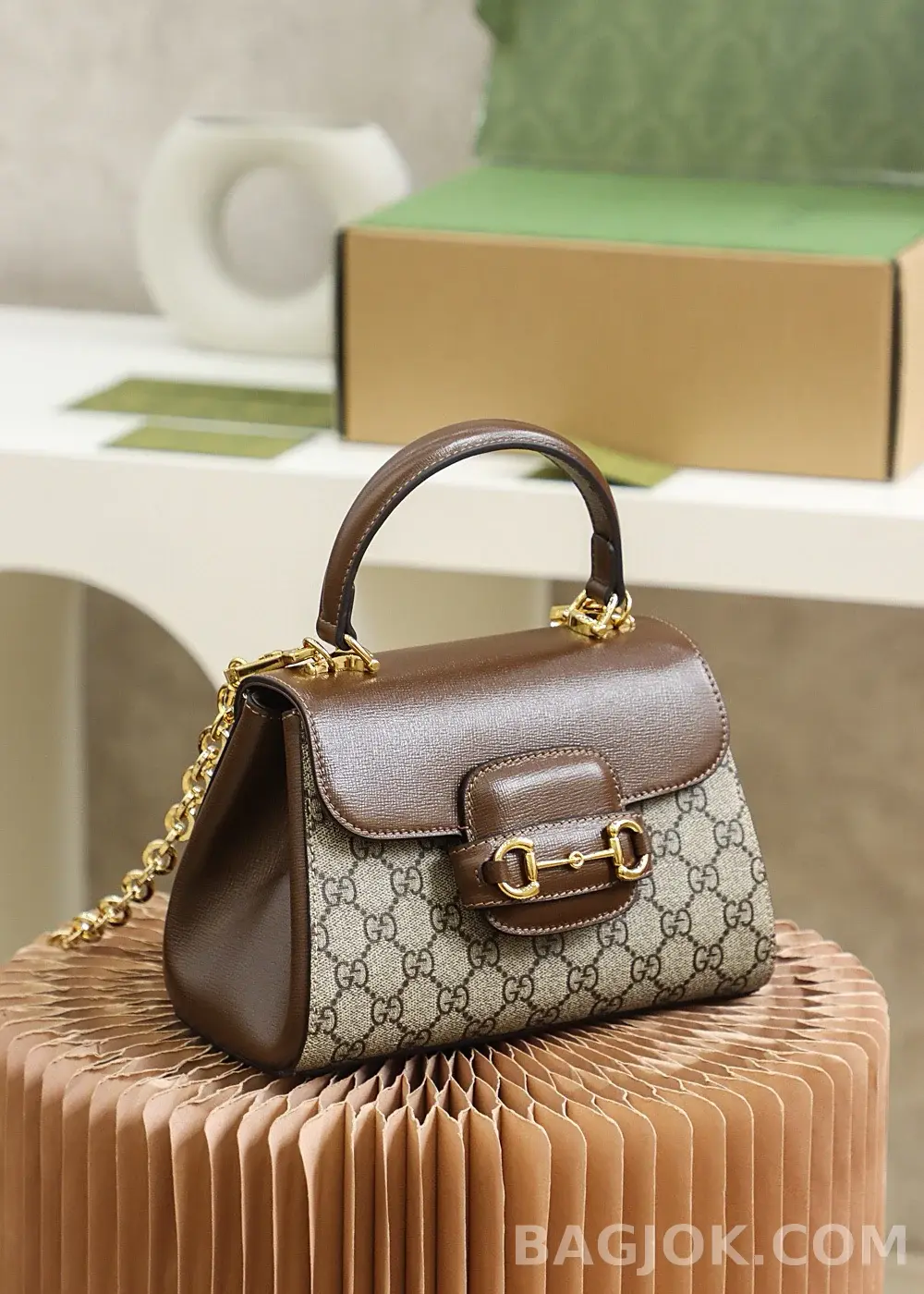 구찌 Gucci 홀스빗 1955 토트백 미니 상세 이미지