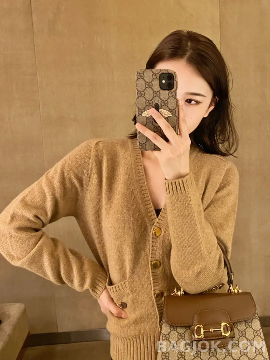 구찌 Gucci 홀스빗 1955 토트백 미니 상세 이미지