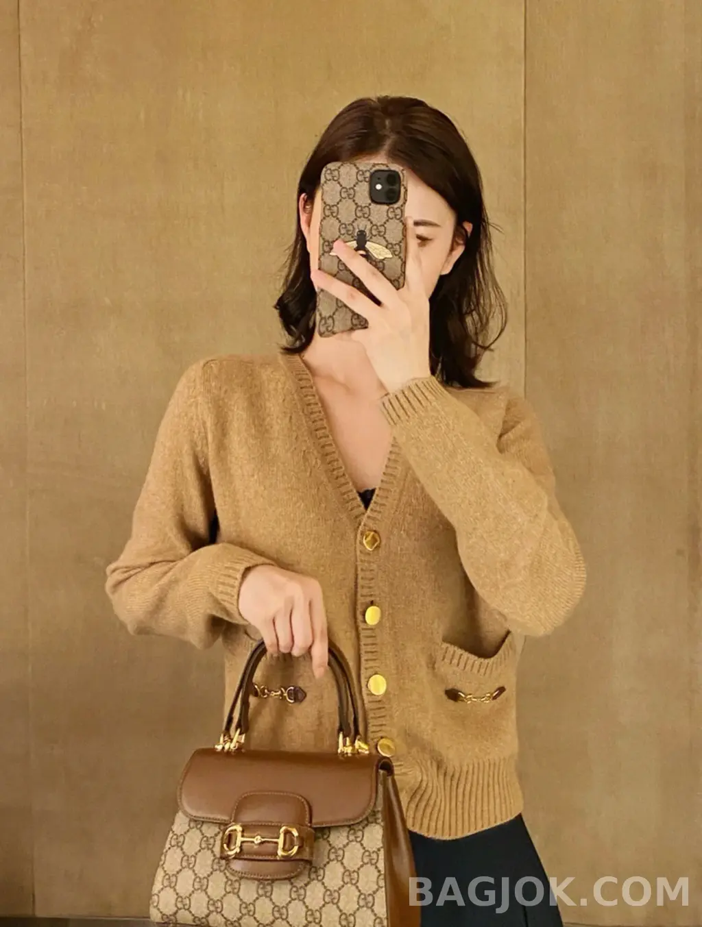 구찌 Gucci 홀스빗 1955 토트백 미니 상세 이미지