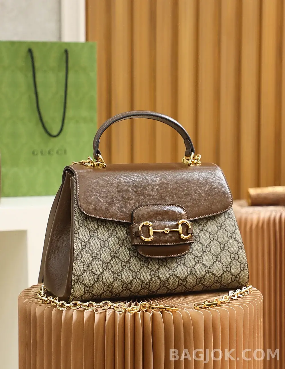 구찌 Gucci 홀스빗 1955 토트백 상세 이미지