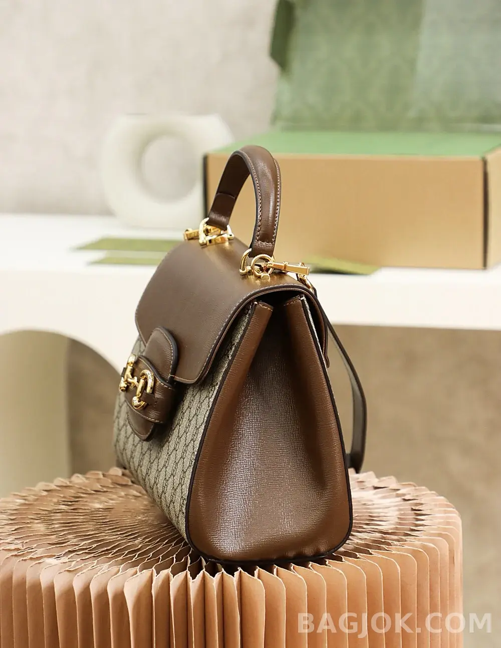 구찌 Gucci 홀스빗 1955 토트백 상세 이미지
