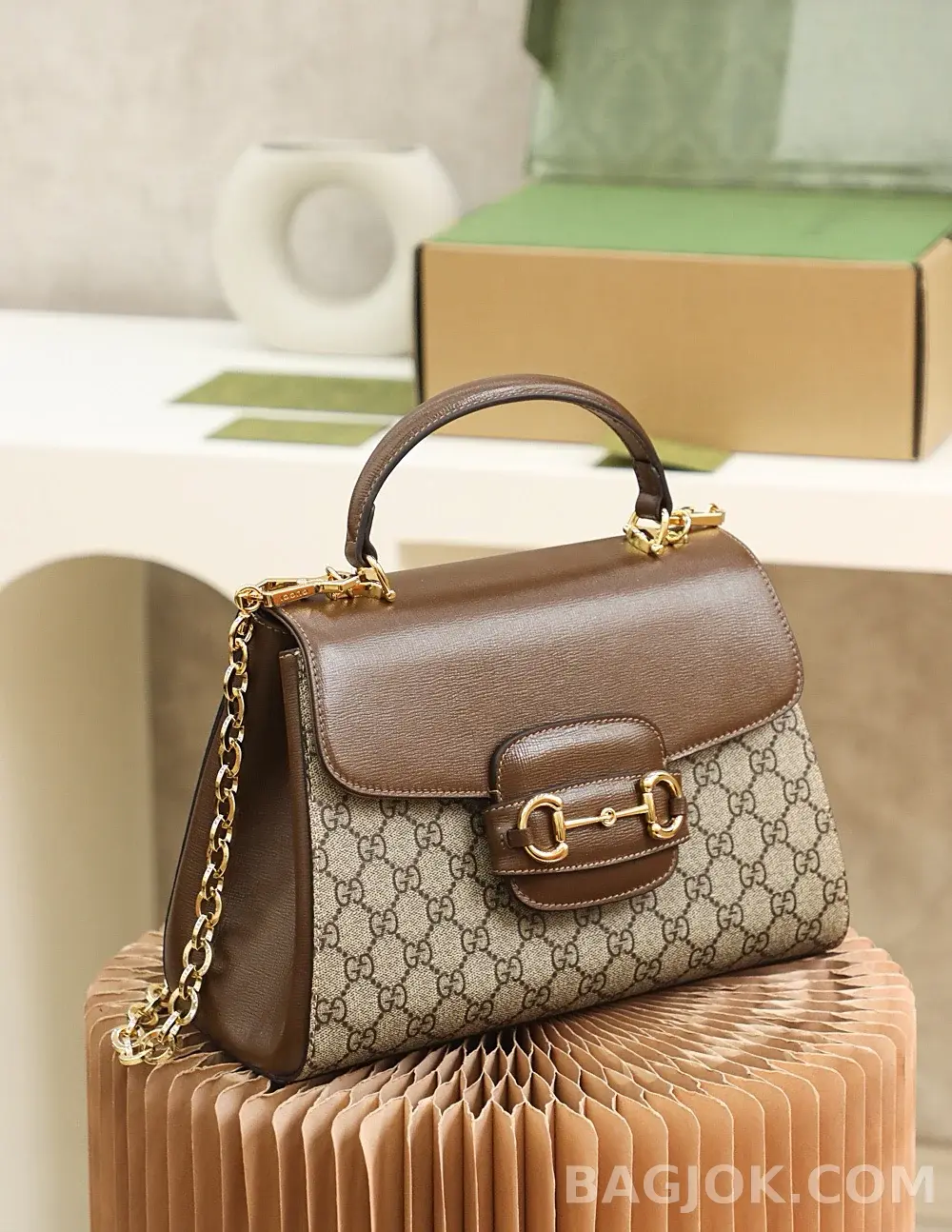 구찌 Gucci 홀스빗 1955 토트백 상세 이미지