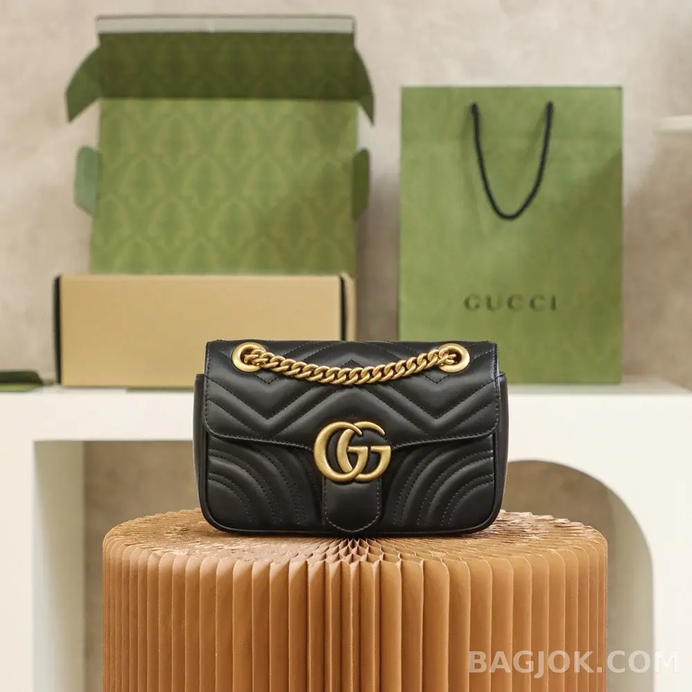 구찌 Gucci 마몬트 마틀라세 미니 숄더백 상세 이미지