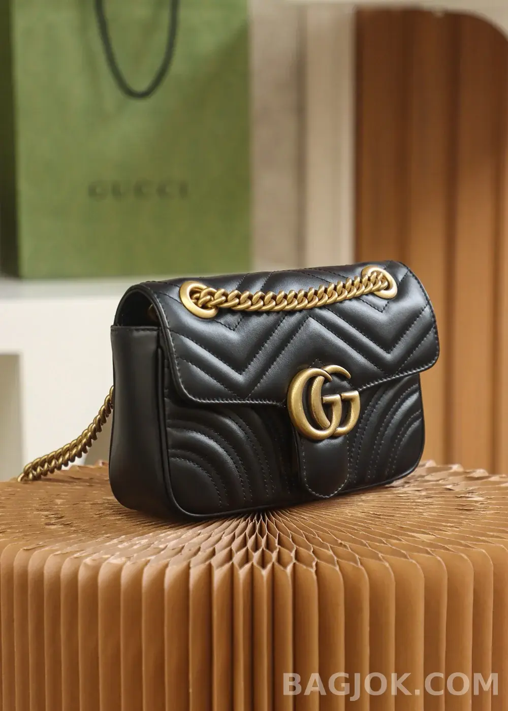 구찌 Gucci 마몬트 마틀라세 미니 숄더백 상세 이미지