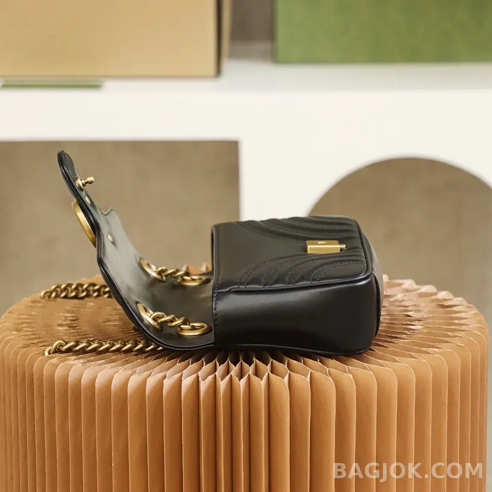 구찌 Gucci 마몬트 마틀라세 미니 숄더백 상세 이미지